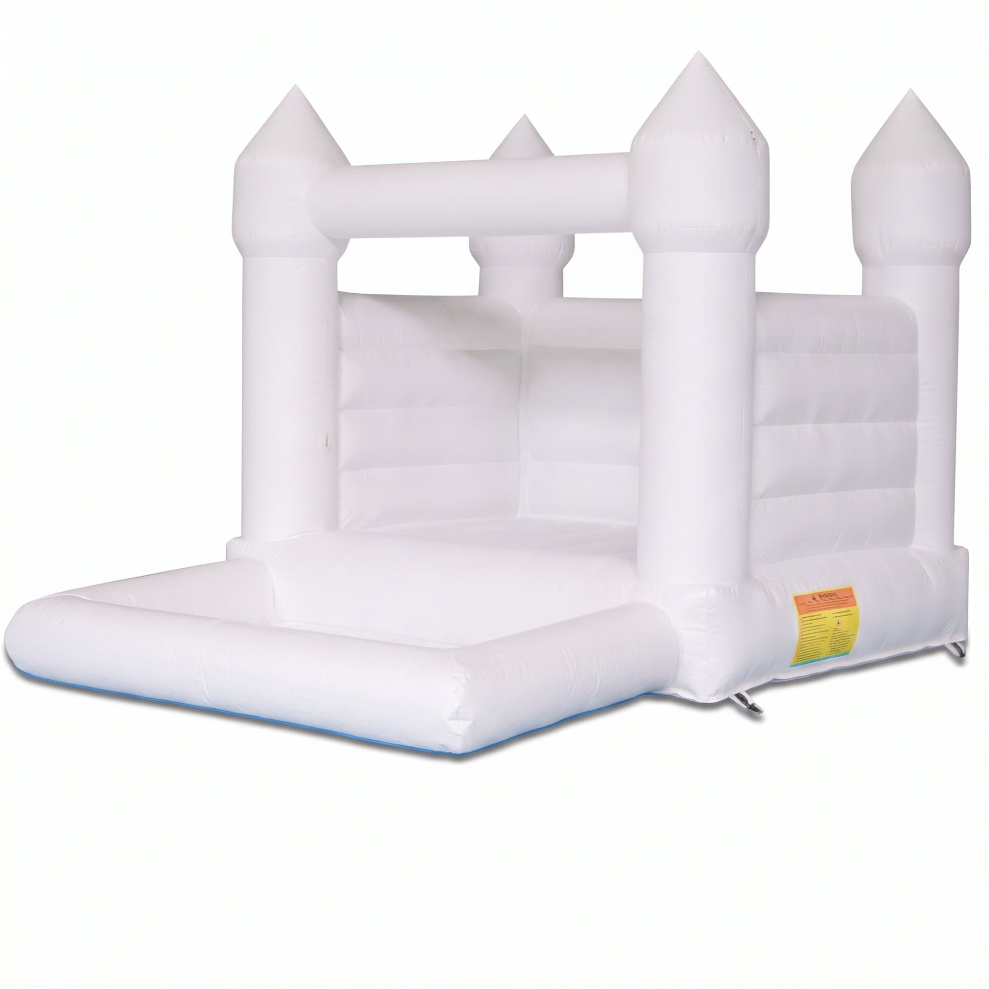 White Mini Combo Bounce House