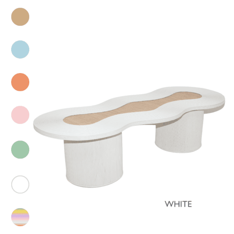 Kaia Table White