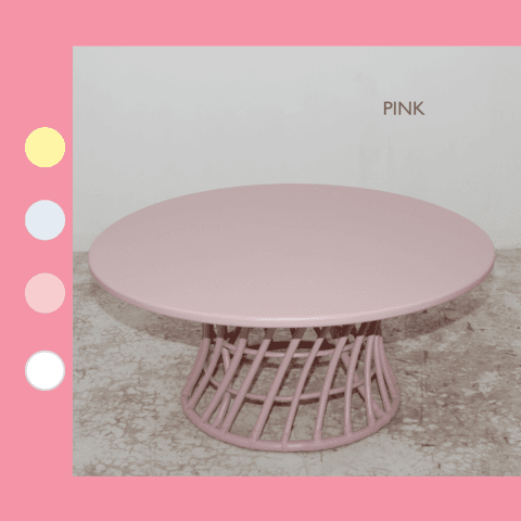 Dahlia Table Pink