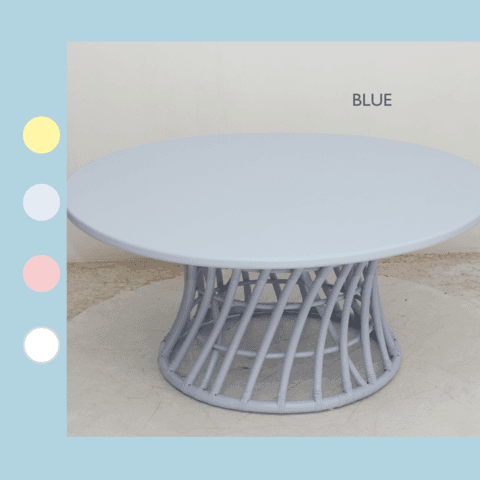 Dahlia Table Blue