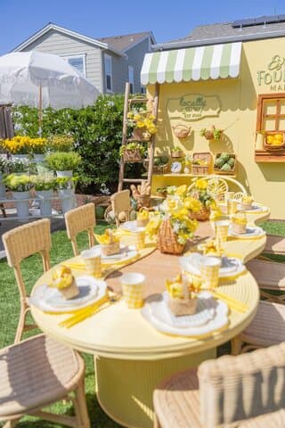 Kaia Table Yellow