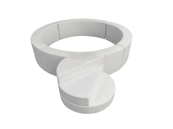 Small Ball Pit Circle White