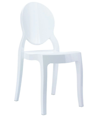Kids Ghost Chair White
