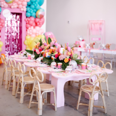 Ariel Table Pink